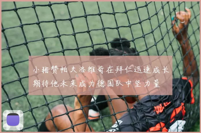 小猪赞帕夫洛维奇在拜仁迅速成长期待他未来成为德国队中坚力量